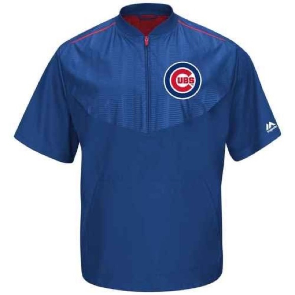 Chicago Cubs Majestic Cool Base Pullover NWOT